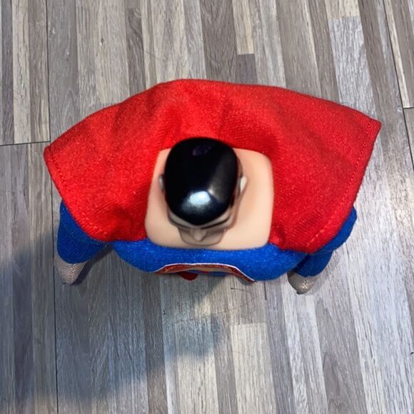 Superman action figure plush vinyl head stuffed body toy DC Comics Christmas toy - Picture 2 of 6